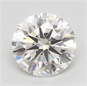 Natural Diamond 0.43 Carats, Round with Excellent Cut, I Color, VS1 Clarity and Certified by GIA