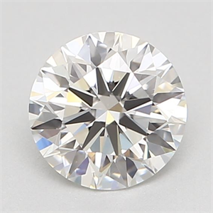 Picture of Natural Diamond 0.43 Carats, Round with Excellent Cut, I Color, VS1 Clarity and Certified by GIA