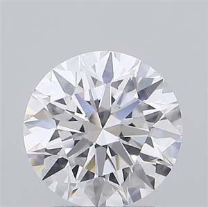 Picture of Lab Grown Diamond 2.02 Carats, Round with Ideal Cut, D Color, VVS2 Clarity and Certified by IGI