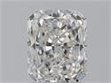 Natural Diamond 1.02 Carats, Radiant with  Cut, G Color, VS2 Clarity and Certified by GIA