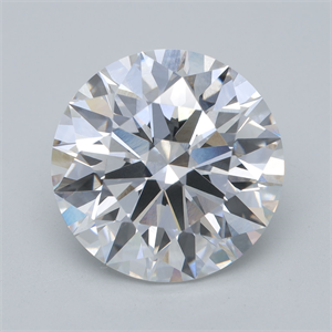 Picture of Lab Grown Diamond 7.65 Carats, Round with Ideal Cut, F Color, VVS1 Clarity and Certified by IGI