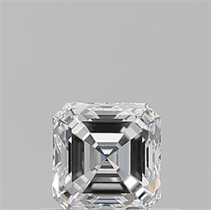 Picture of Natural Diamond 0.50 Carats, Asscher with  Cut, E Color, VS2 Clarity and Certified by GIA