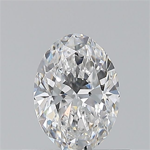 Picture of Natural Diamond 0.50 Carats, Oval with  Cut, D Color, VS1 Clarity and Certified by GIA