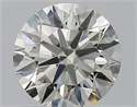 Diamante Natural 0.70 quilates, Redondo , Color I, claridad SI1 y certificado GIA