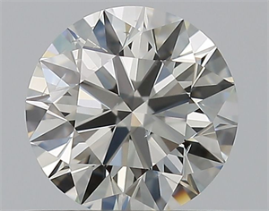 Foto Diamante Natural 0.70 quilates, Redondo , Color I, claridad SI1 y certificado GIA de