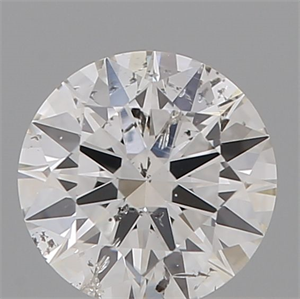 Picture of Natural Diamond 0.43 Carats, Round with Excellent Cut, G Color, SI2 Clarity and Certified by IGI