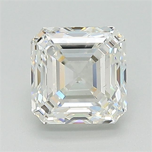Foto Diamante Natural 1.23 quilates, Asscher , Color I, claridad VS2 y certificado GIA de