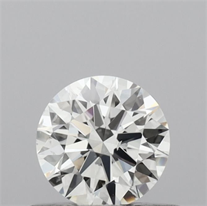 Picture of Natural Diamond 0.40 Carats, Round with Excellent Cut, H Color, SI1 Clarity and Certified by IGI