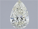 Natural Diamond 1.30 Carats, Pear with  Cut, L Color, VS2 Clarity and Certified by IGI