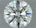 Natural Diamond 1.31 Carats, Round with Excellent Cut, M Color, VS1 Clarity and Certified by GIA