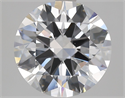 Natural Diamond 2.51 Carats, Round with Excellent Cut, D Color, VS1 Clarity and Certified by GIA