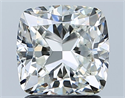 Natural Diamond 2.00 Carats, Cushion with  Cut, J Color, VVS2 Clarity and Certified by GIA