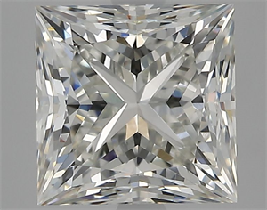 Picture of Natural Diamond 3.01 Carats, Princess with  Cut, I Color, VS2 Clarity and Certified by GIA