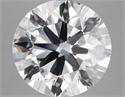 Lab Grown Diamond 5.05 Carats, Round with Ideal Cut, G Color, VS2 Clarity and Certified by IGI