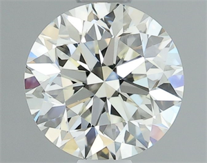 Picture of Natural Diamond 0.80 Carats, Round with Very Good Cut, I Color, VVS2 Clarity and Certified by IGI