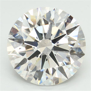 Picture of Lab Grown Diamond 9.55 Carats, Round with Ideal Cut, F Color, VS2 Clarity and Certified by IGI