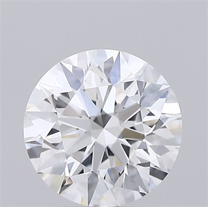 Picture of Lab Grown Diamond 1.59 Carats, Round with Excellent Cut, D Color, VS1 Clarity and Certified by IGI