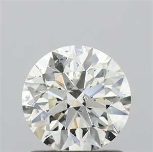 Foto Diamante Natural 1.01 quilates, Redondo , Color K, claridad I1 y certificado GIA de