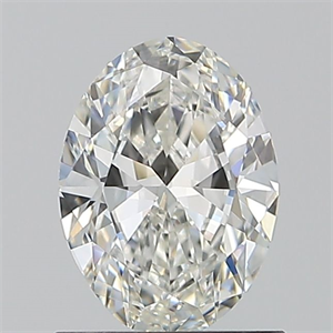 Picture of Natural Diamond 0.90 Carats, Oval with  Cut, H Color, VS1 Clarity and Certified by GIA