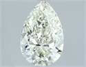 Natural Diamond 2.03 Carats, Pear with  Cut, J Color, SI2 Clarity and Certified by IGI