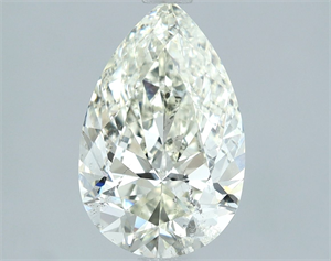 Picture of Natural Diamond 2.03 Carats, Pear with  Cut, J Color, SI2 Clarity and Certified by IGI