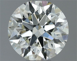 Picture of Natural Diamond 0.90 Carats, Round with Excellent Cut, I Color, VS2 Clarity and Certified by IGI
