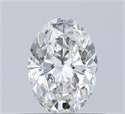 Diamante Natural 0.51 quilates, Ovalado , Color H, claridad VS1 y certificado GIA