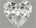 Natural Diamond 0.50 Carats, Heart with  Cut, G Color, SI2 Clarity and Certified by GIA