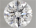 Del inventario de diamantes de laboratorio, 1.53 quilates, Redondo , Color E, claridad VVS2 y certificado IGI