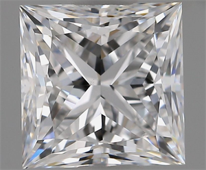 Foto Diamante Natural 2.01 quilates, Princesa , Color D, claridad VS1 y certificado GIA de