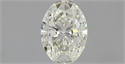 Diamante Natural 0.80 quilates, Ovalado , Color K, claridad VVS2 y certificado GIA