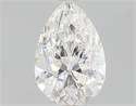 Natural Diamond 1.20 Carats, Pear with  Cut, F Color, SI2 Clarity and Certified by GIA