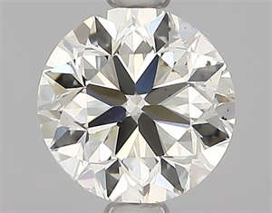 Picture of Natural Diamond 0.81 Carats, Round with Excellent Cut, L Color, SI1 Clarity and Certified by GIA