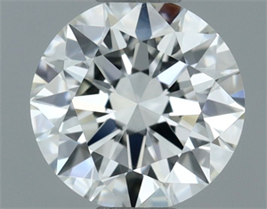 Picture of Natural Diamond 0.50 Carats, Round with Excellent Cut, H Color, VS1 Clarity and Certified by GIA