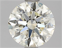 Natural Diamond 0.80 Carats, Round with Excellent Cut, M Color, SI1 Clarity and Certified by GIA
