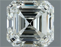 Natural Diamond 1.00 Carats, Asscher with  Cut, I Color, VS1 Clarity and Certified by IGI