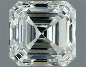 Picture of Natural Diamond 1.00 Carats, Asscher with  Cut, I Color, VS1 Clarity and Certified by IGI