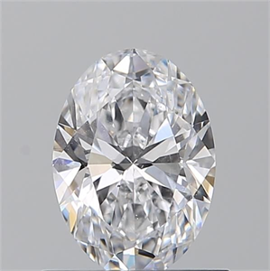 Foto Diamante Natural 0.75 quilates, Ovalado , Color D, claridad SI2 y certificado GIA de