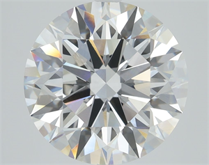 Picture of Lab Grown Diamond 5.10 Carats, Round with Excellent Cut, F Color, VVS1 Clarity and Certified by IGI