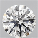 Del inventario de diamantes de laboratorio, 1.33 quilates, Redondo , Color F, claridad VS1 y certificado IGI