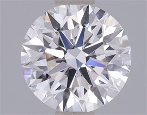 Picture of Lab Grown Diamond 1.03 Carats, Round with Ideal Cut, D Color, VVS1 Clarity and Certified by IGI