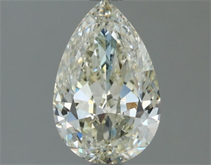 Foto Diamante Natural 1.00 quilates, De pera , Color L, claridad SI1 y certificado IGI de