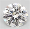 Diamante Natural 0.59 quilates, Redondo , Color F, claridad VVS1 y certificado GIA