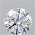 Natural Diamond 1.01 Carats, Round with Excellent Cut, E Color, VVS1 Clarity and Certified by GIA