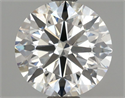 Del inventario de diamantes de laboratorio, 2.01 quilates, Redondo , Color E, claridad VS1 y certificado IGI