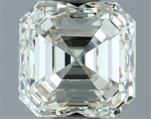 Picture of Natural Diamond 1.00 Carats, Asscher with  Cut, I Color, VS2 Clarity and Certified by IGI