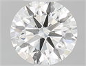Diamante Natural 0.55 quilates, Redondo , Color I, claridad VS2 y certificado GIA