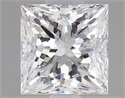 Natural Diamond 0.94 Carats, Princess with  Cut, H Color, SI2 Clarity and Certified by GIA