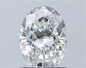 Picture of Natural Diamond 0.70 Carats, Oval with  Cut, F Color, VS1 Clarity and Certified by GIA