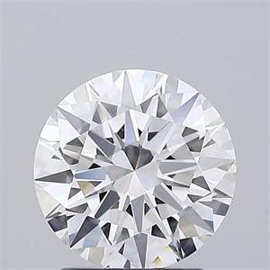 Picture of Lab Grown Diamond 1.91 Carats, Round with Excellent Cut, D Color, VVS2 Clarity and Certified by IGI